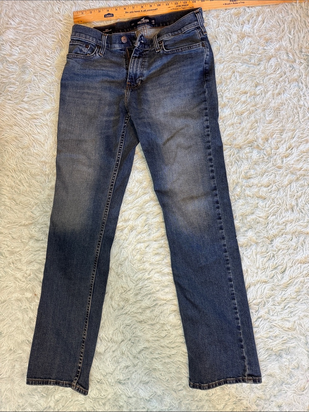 Hollister men’s bootcut epic flex Jeans in Dark Indigo 30x32